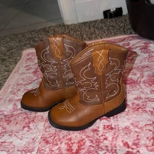 Wonder Nation Brown Kids Boots